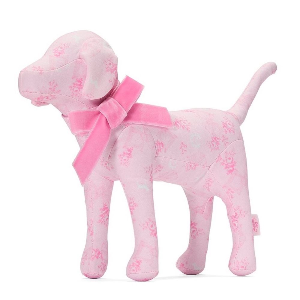 LoveShackFancy x VS PINK Collab Plush Dog Toy NIB 🔥😍